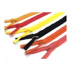 Garment Zipper No.3 Garment Accessories Close-end Tear Drop Slider Invisible Zipper Manufacturer