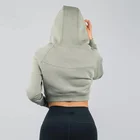 Women's Hoodies Wholesale New Design Custom Women's Fashion Fitness Gym Sports Women Hoodies Running Sportswear Hoodies