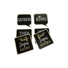 King And Queen Love Photo Booth Props Wedding 2022 Party Photo Booth Frame Props