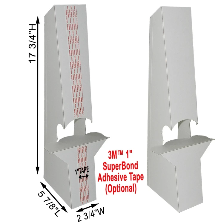 Custom High Quality Advertised Foam Core Easel Back Sign Counter Card With Holder