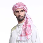 Scarf Men Arab Shemagh Headscarf Muslim Dubai Casual Headwear Scarf Neck Wrap Head Cover Turban