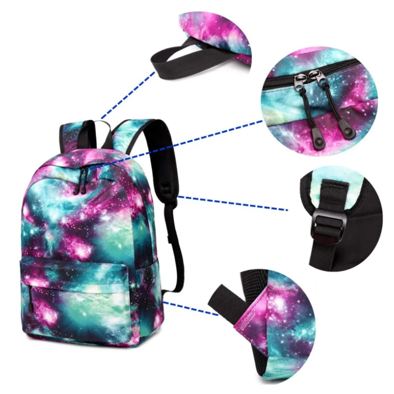 Starry Sky Backpack,Starry Sky School Backpack,sky travel bag backpack