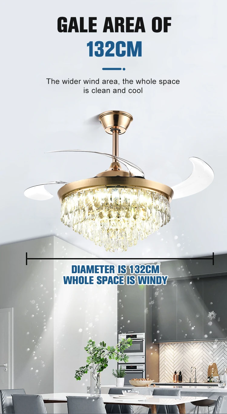Ceiling Fan, LED, 22W - detail 4