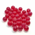 Gemstone Ruby Custom Synthetic Loose Gemstone Round Bead Round Cut Red Star Ruby