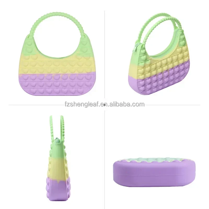 product customized mini silicone kids shoulder bags japan style cartoon cute girls pouch purse waterproof feature for children-2