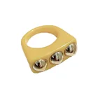 Ring Fashion Wholesale Resin Chunky Ring Personalized Geometrical Colorful Ring For Woman And Girls
