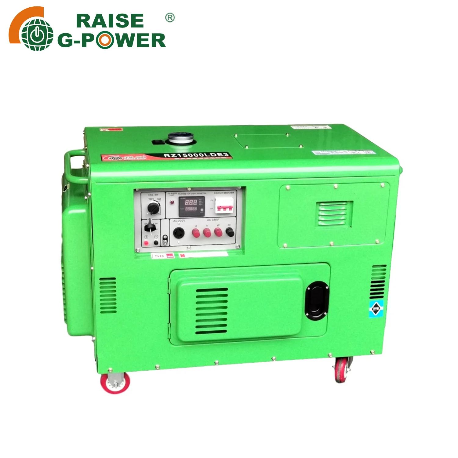 Two Cylinder 12kva 3 Phase Diesel Engine Small Silent Generator Buy Portable Soundproof Diesel Generator With Wheels Electric Generator Portable Silent Cheap Silent Portable Generator Product On Alibaba Com