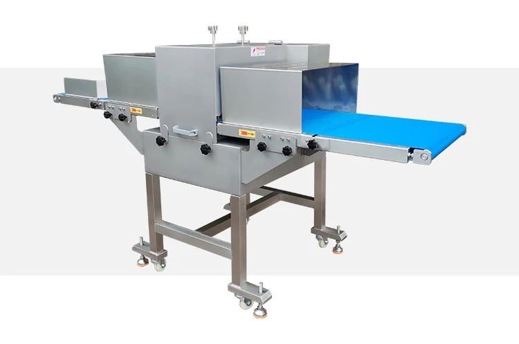 Stainless Steel Belt Conveyor Chicken Breast Filleting Machine Small