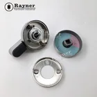 Toilet Door Lock Stainless Steel Toilet Partition Door Lock Washroom Green Red Indicated Lock