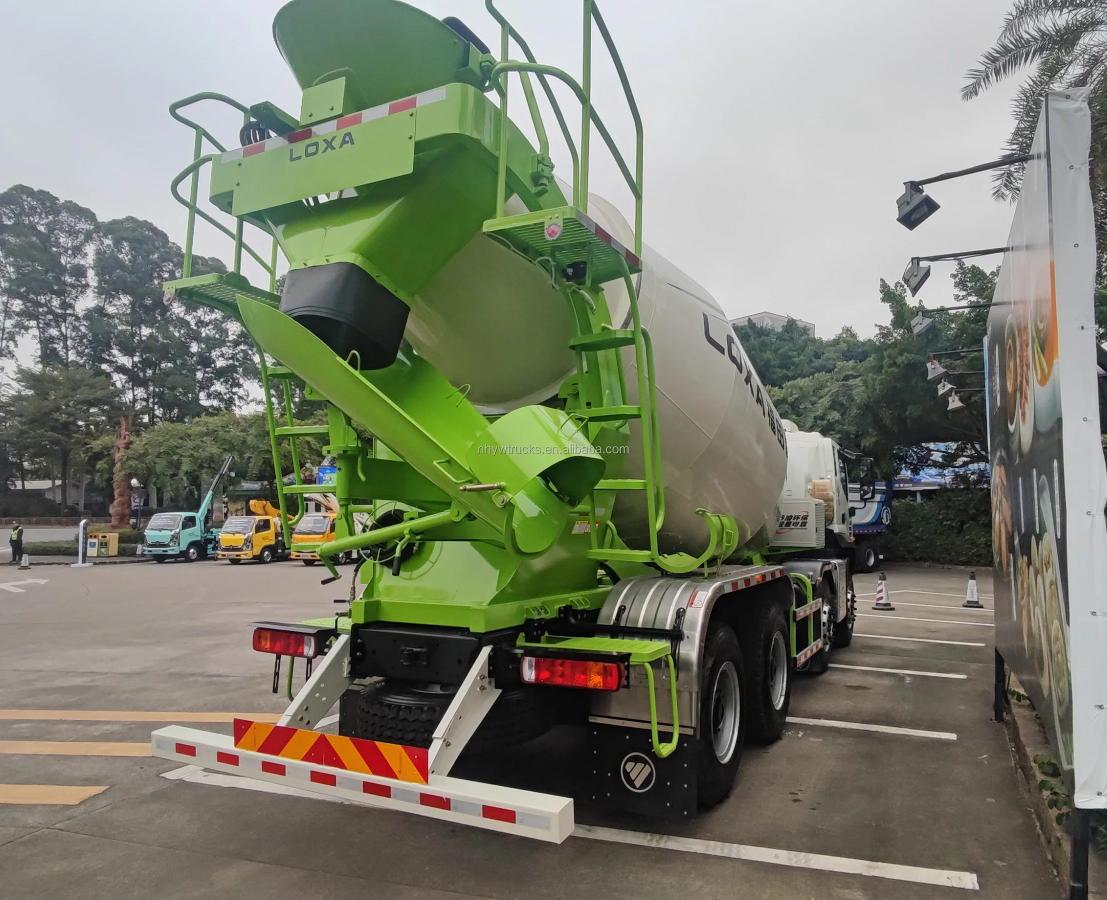 Foton Auman Planet Etm Concrete Mixer Truck Foton Brand Dual Engines