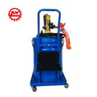 40L 50:1 Automatic Air Barrel Transfer High Pressure Pneumatic Bucket Dispenser Grease Pump