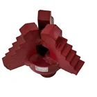 High Adaptability 93mm 112mm 132mm PDC Water Well Drill Bit For Complex Formation