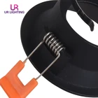 Spot Holder Down Light Spot Light Anti Glare Aluminum GU10 LED Spot Light Ceiling Fixture Holder Fitting