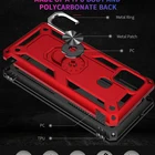Back Cover For Samsung A21S With Ring Stand Back Case Car Mount Phone Cover For Samsung A11 A21 A31 A51 A71