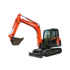 Wheel Digger 5 Ton 0.19 M3 Bucket Capacity Mini Crawler Excavator With Competitive Price Wheel Excavator