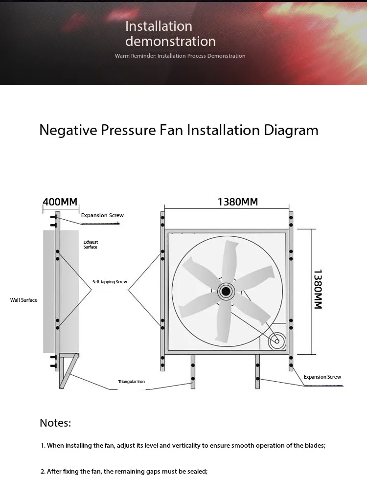 Axial Flow Fan, Electric, Cast Iron - detail 22