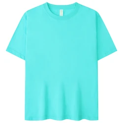 Wholesale 100% Cotton Blank O-neck Tshirt Custom Printing Embroidery Logo T-shirt Custom T Shirt Printing