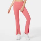 Gym Fall Sport Ladies High-waisted Full Length Flared Trousers Jog Pant Woman Yoga Pants