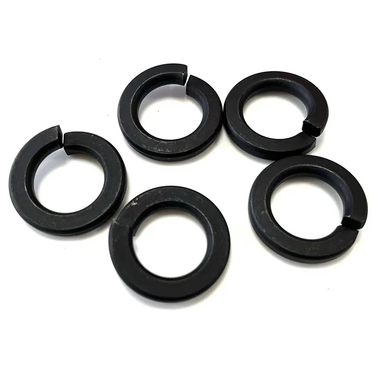 Black DIN 127b Spring Lock Washer square Ends factory