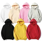 Pullover White Hoodie Pullover High Quality 100% Cotton Pullover Warm White Hoodie Jacket For Men