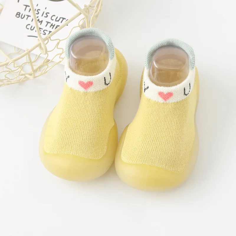 Baby Ankle Toddler Kids Girls Boys Summer Breathable Knitted Floor Sock Shoes Infant Anti Slip Soft Sole Crib Shoes