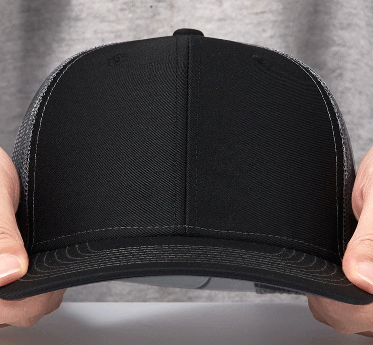 Custom logo 6 panel all colors richardson 112 trucker hats mesh with leather patches camo customized embroidery 2two tone gorras Custom logo 6 panel all colors richardson 112 trucker hats mesh with leather patches camo customized embroidery 2two tone gorras