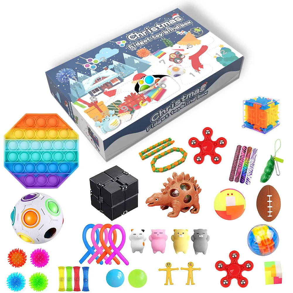 christmas fidget toy blind box