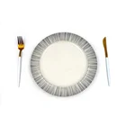 Round Plate Melamine Dinner Plates Popular Design Top Grade Round Shape 100%melamine Dinner Plate For Wedding Party