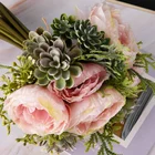 Roses Artificial Roses Valentine Artificial Flower Wedding Bouquet Roses