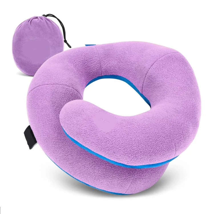Custom Neck Chin Supporting Pillow Provides Double Support portable travel pillow