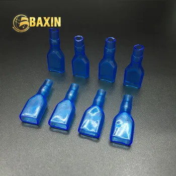 Blue color high quality 250/6.3 faston terminals 63001 pvc sleeve