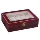 Watches Watch Box 10 Watches Slot Package Custom High Gloss Wooden Luxury Watch Storage Box