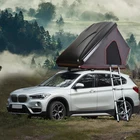 Camping Tent Hard Shell Pop Up Triangle Outdoor Universal Camping Awning Travel Car Roof Foldable Top Tent