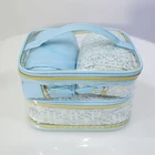 Hand Make Bag Customized Multifunction Personalized Hand Held Travel Professional Cosmetic Make Up Bag