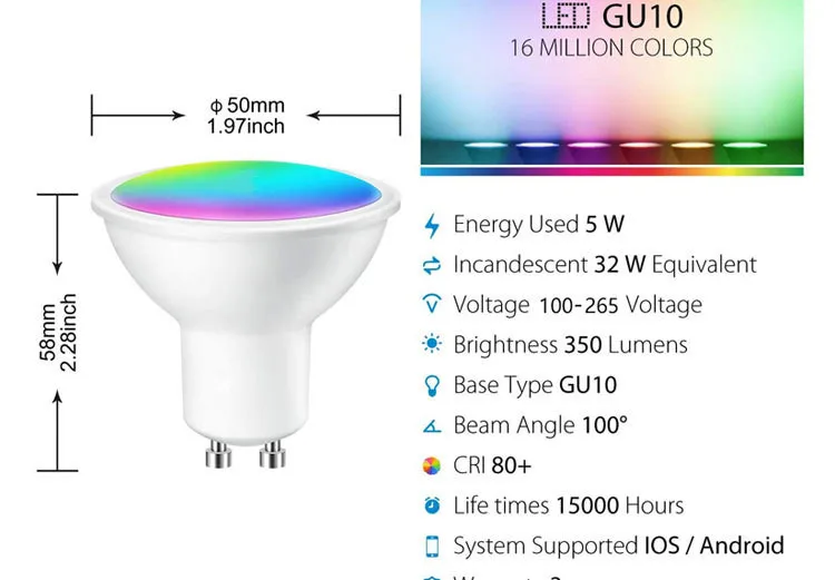 GU10 bulb  (4)