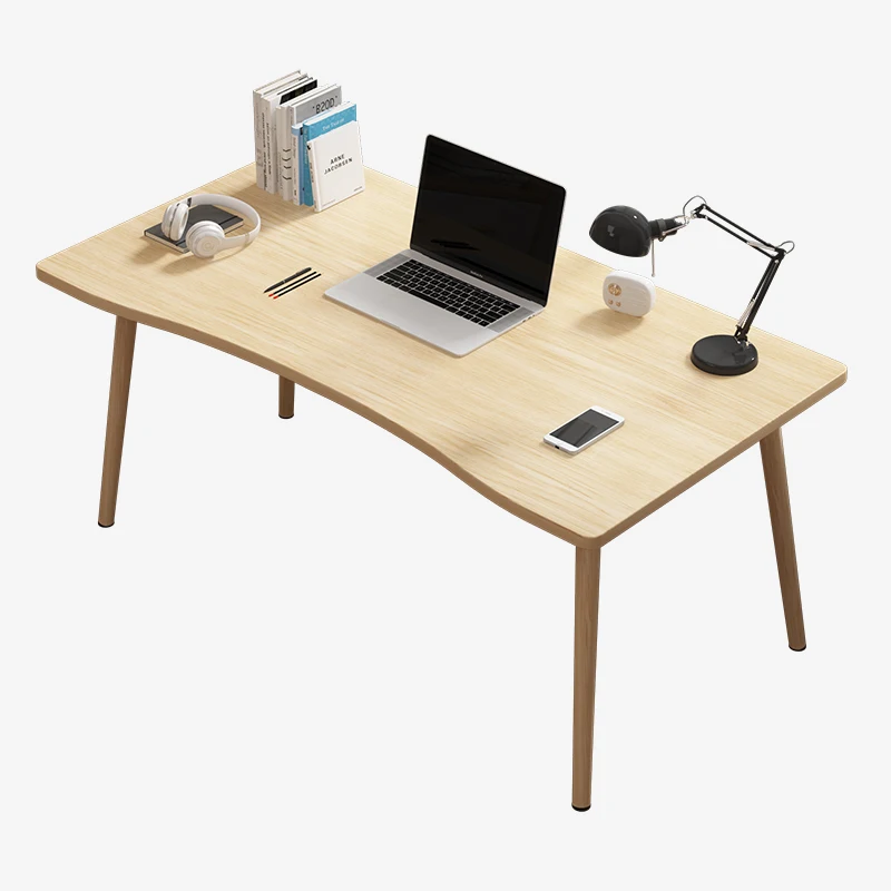 Classic studying writing Small home office furniture computer desks with PVC wood leg