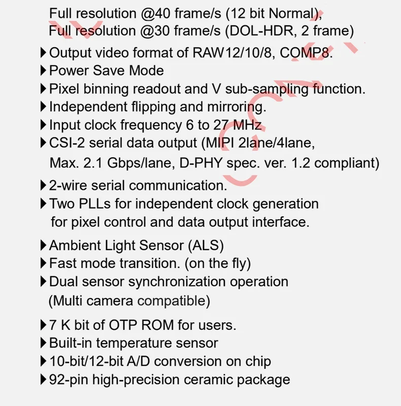 DGZX Raspberry Pi Jetson Nano 12MP 60fps IMX577 Sensor 1080P 240fps Sport Camera 4K2K FPC Mipi Camera Module插图2 DGZX Raspberry Pi Jetson Nano 12MP 60fps IMX577 Sensor 1080P 240fps Sport Camera 4K2K FPC Mipi Camera Module插图2