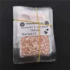 White Cubic Zirconia 1mm- 2.5mm White Round Machine Cut Synthetic Cubic Zirconia Gemstone