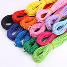 Strings Factory Manufacture Customized Coloured Rubber Elastic Cords Rope Strings