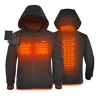 Jacket Fashion Mens Heated Waterproof Jacket Winter Garment Battery Operated Heated Clothing For Skiing