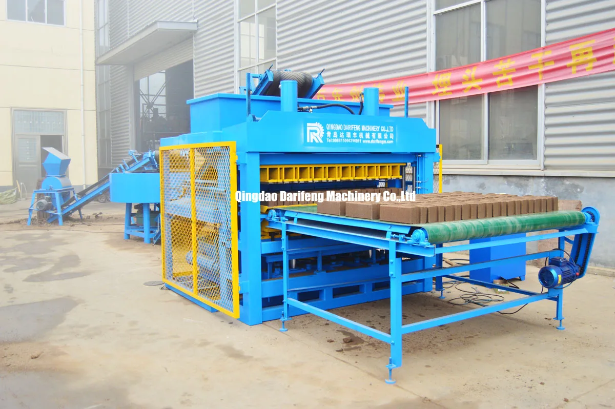 Df10 10 Largest Automatic Interlocking Clay Bricks Making Machine