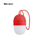 Mini 2 Inches Speakers Round Rugged Cool Light Mini Fullrange 2 Inches Bt Speaker With Lamp