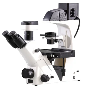 BestScope BS-2093B Inverted Biological Microscope high level WF10x/ 22mm microscope for observe cultured living cells