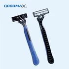 Blade Razor Razors And Blades Disposable OEM Hot Sale 3 Blade Rubber Handle Disposable Shaving Razor