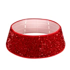 Christmas Decorative Holiday Christmas Tree Decorative Holiday Red Sequins Tree Collar Ring