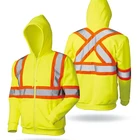 Winter Hoodie Safety Hoodies Wholesale New High Visibility Warning Security Working Winter Safety Sweatshirt Hoodie