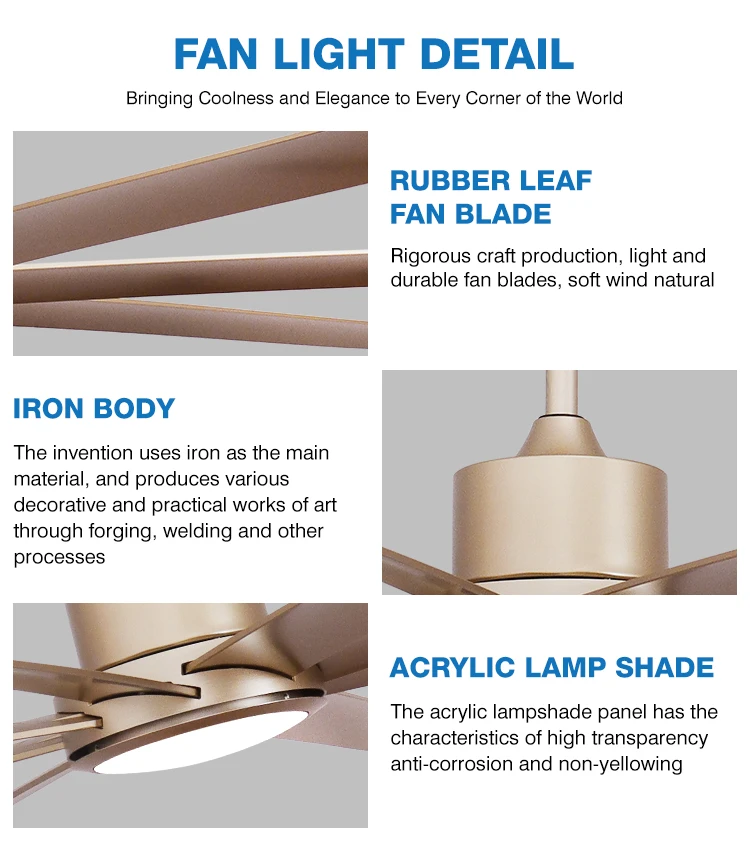 Ceiling Fan, 6-Speed, LED - detail 16