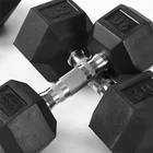 Gym Equipment China Gym Equipment Dumbbels 20kg Dumbbells Set Cheapest Gym Equipment High Rubber Hex Dumbbell Hot