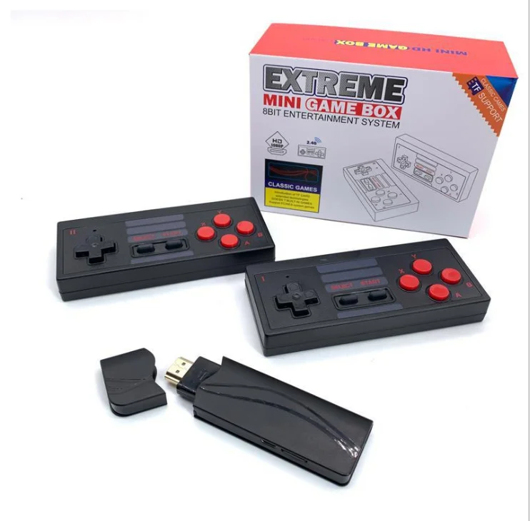 Mini classic retro game with built-in 8-bit USB wireless controller home VIDEO game console 4K HD video game console