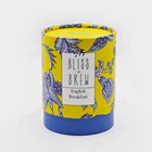 Package Biodegradable Food Grade Tea Canister Paper Tube Round Cans For Tea Bag Package